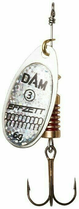 Třpytka DAM Effzett Standard Spinner Reflex Silver 3 g