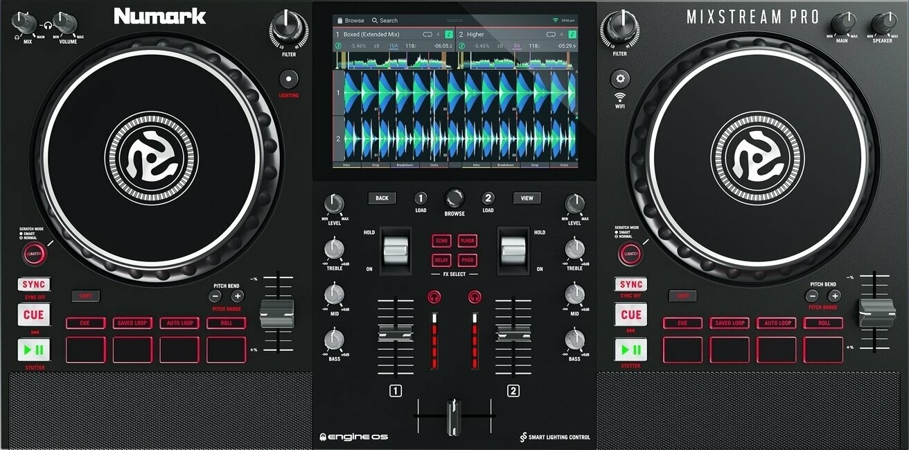 Controlador DJ Numark Mixstream Pro Controlador DJ