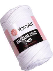 Șnur  Yarn Art Macrame Cord 3 mm 85 m 751 White Șnur 