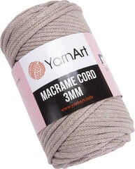 Șnur  Yarn Art Macrame Cord 3 mm 85 m 768 Brown Șnur 