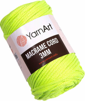 Sladd Yarn Art Macrame Cord 3 mm 801 Green - 1