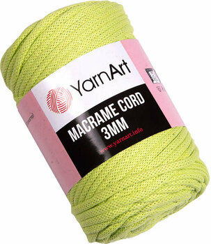 Cord Yarn Art Macrame Cord 3 mm 755 Light Green - 1