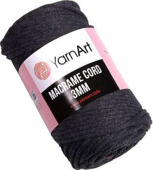 Sladd Yarn Art Macrame Cord 3 mm 758 Blueish - 1
