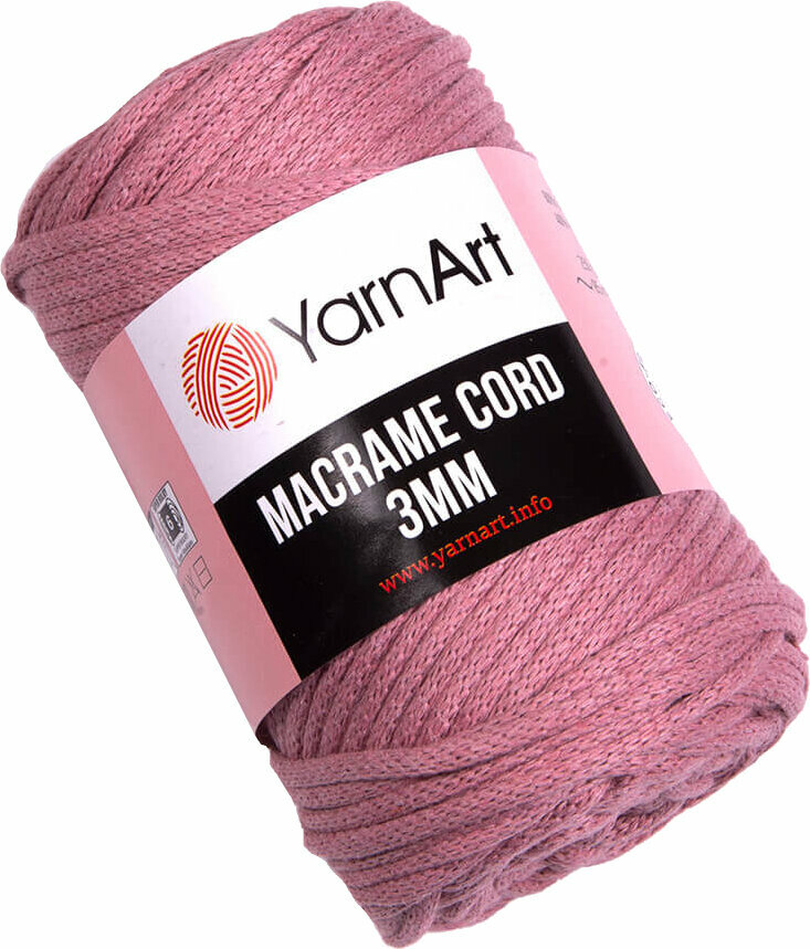 юта Yarn Art Macrame Cord 3 mm 792 Purple