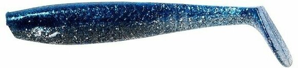 Cebo de goma DAM Shad Paddletail Blue/Silver 10 cm Cebo de goma - 1