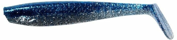 Gumová nástraha DAM Shad Paddletail Blue/Silver 6,5 cm