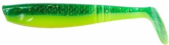 Gummiköder DAM Shad Paddletail UV Green/Lime 6,5 cm - 1
