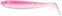 Cebo de goma DAM Shad Paddletail UV Pink/White 8 cm Cebo de goma