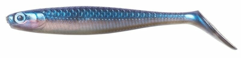 Gummiköder DAM Slim Shad Paddle Tail Blue/Pearl 10 cm