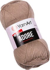 Kötőfonal Yarn Art Adore 368 Grey Purple Kötőfonal