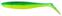 Isca de borracha DAM Slim Shad Paddle Tail UV Green/Lime 10 cm