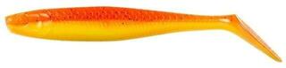 Silikonska vaba DAM Slim Shad Paddle Tail UV Orange/Yellow 10 cm Silikonska vaba