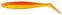 Rubber Lure DAM Slim Shad Paddle Tail UV Orange/Yellow 10 cm