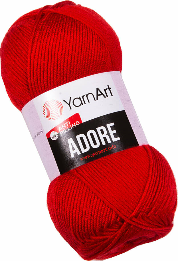 YarnArt Adore Anti-Pilling Yarn, Light Grey - 363