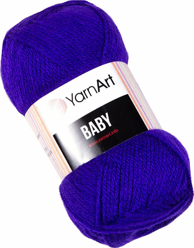 Fil à tricoter Yarn Art Baby 203 Royal Blue