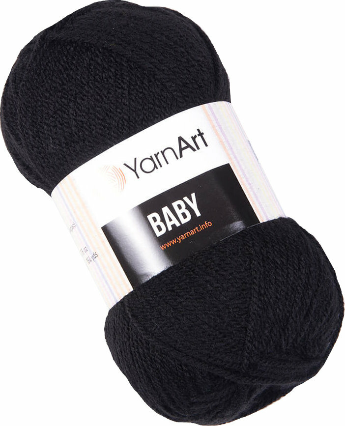 Neulelanka Yarn Art Baby 585 Black Neulelanka