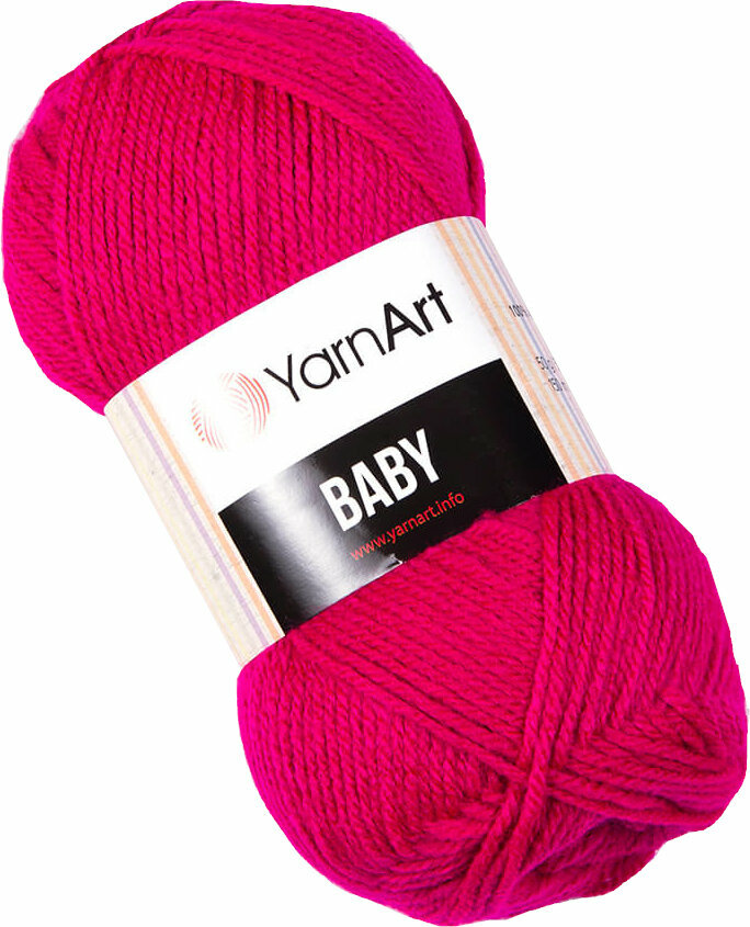 Pletilna preja Yarn Art Baby 8041 Purple Pletilna preja