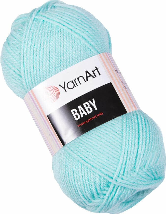 Fire de tricotat Yarn Art Baby 856 Light Blue
