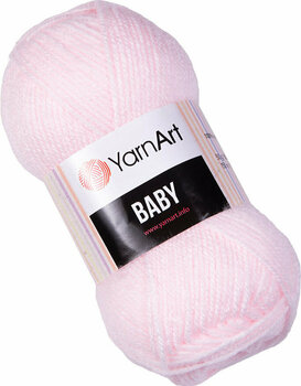 Kötőfonal Yarn Art Baby 853 Baby Pink Kötőfonal - 1