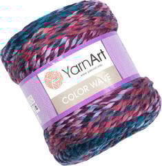 Stickgarn Yarn Art Color Wave 116 Purple Pink Blue Stickgarn