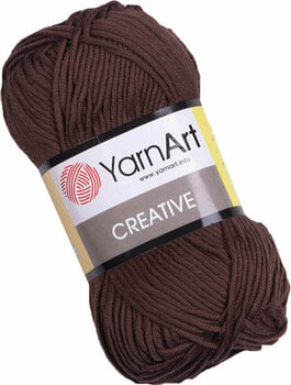 Pletilna preja Yarn Art Creative 232 Dark Brown - 1