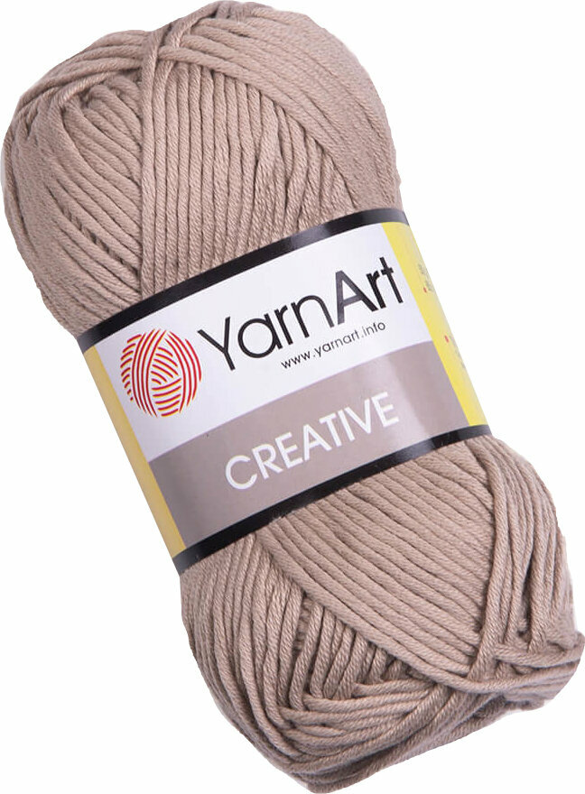 Fire de tricotat Yarn Art Creative 234 Grey Beige
