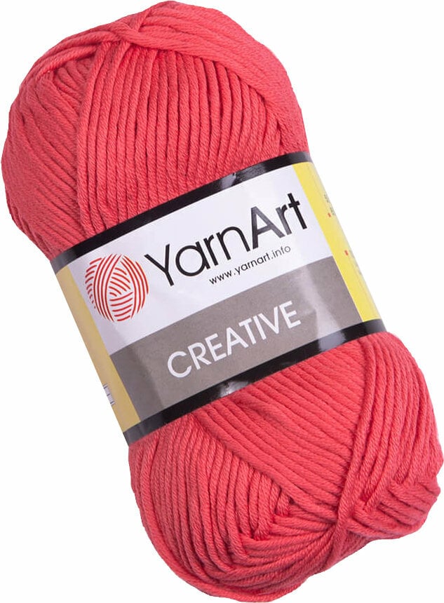 Przędza dziewiarska Yarn Art Creative 236 Pink Red