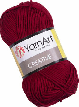 Strickgarn Yarn Art Creative 238 Dark Red - 1
