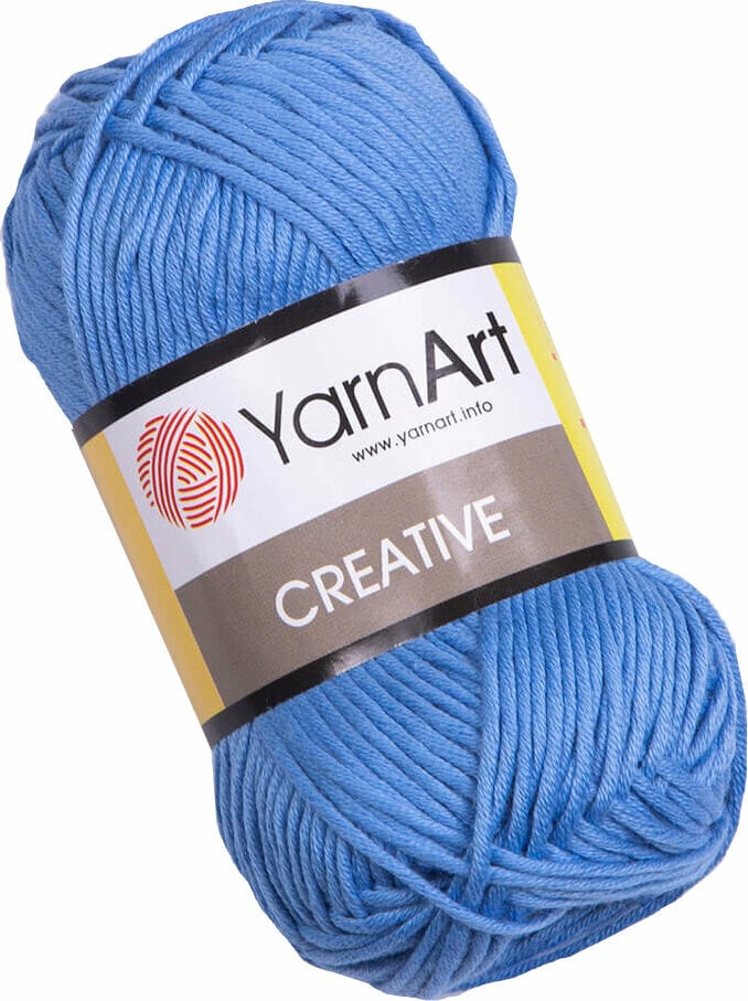 Fios para tricotar Yarn Art Creative 239 Sky Blue Fios para tricotar