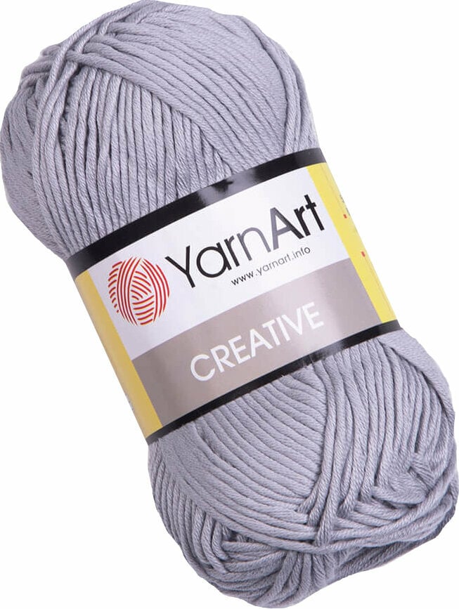 Fios para tricotar Yarn Art Creative 244 Grey