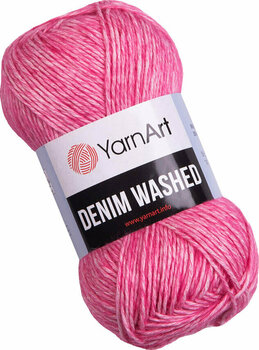 Przędza dziewiarska Yarn Art Denim Washed 905 Pink - 1