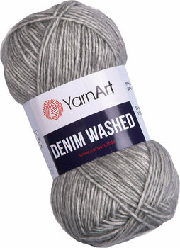 Плетива прежда Yarn Art Denim Washed 908 Grey Плетива прежда - 1