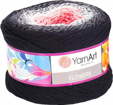 Плетива прежда Yarn Art Flowers 260 Grey Pink - 1