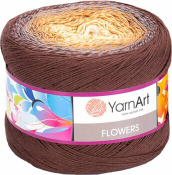 Stickgarn Yarn Art Flowers 284 Brown - 1