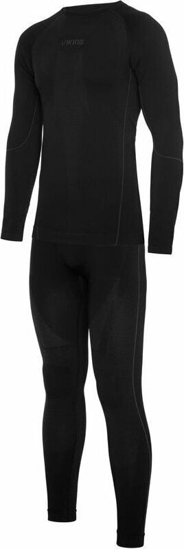 Sous-vêtements thermiques Viking Eiger Black S Sous-vêtements thermiques