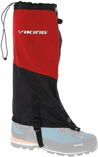 Capa para calçado Viking Pumori Gaiters Red S/M Capa para calçado