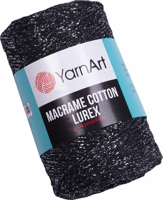 Cordon Yarn Art Macrame Cotton Lurex 2 mm 723