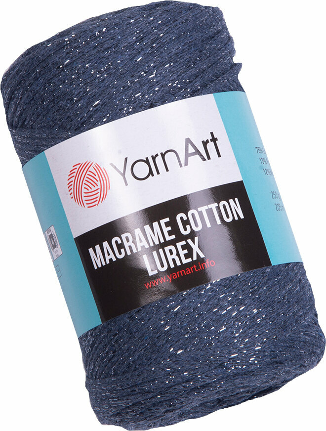 Cordon Yarn Art Macrame Cotton Lurex 2 mm 730