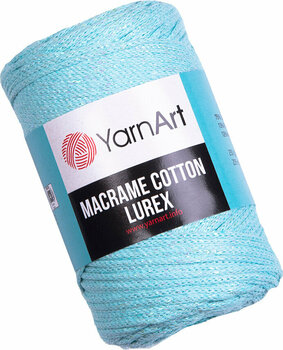 Cordão Yarn Art Macrame Cotton Lurex 2 mm 738 - 1