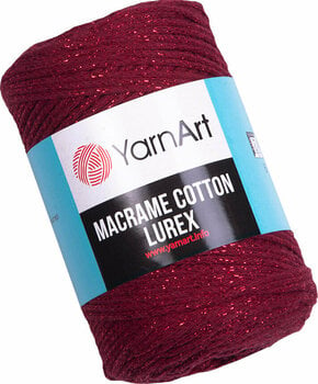 Cordon Yarn Art Macrame Cotton Lurex 2 mm 739 - 1