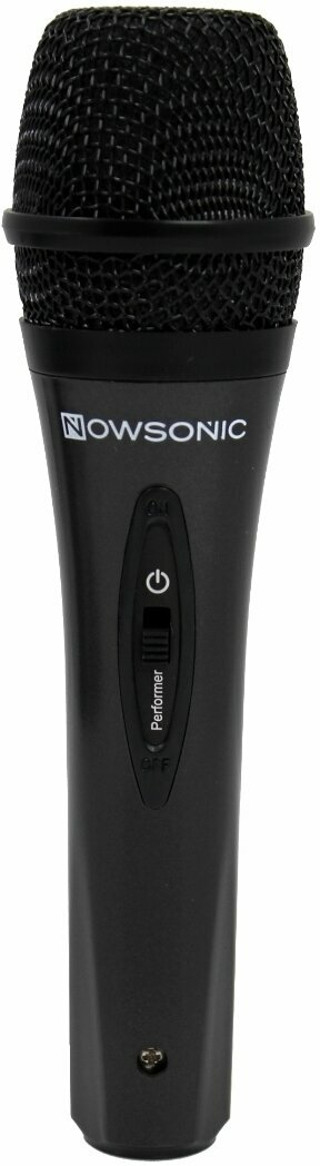 Microfone dinâmico para voz Nowsonic Performer Microfone dinâmico para voz