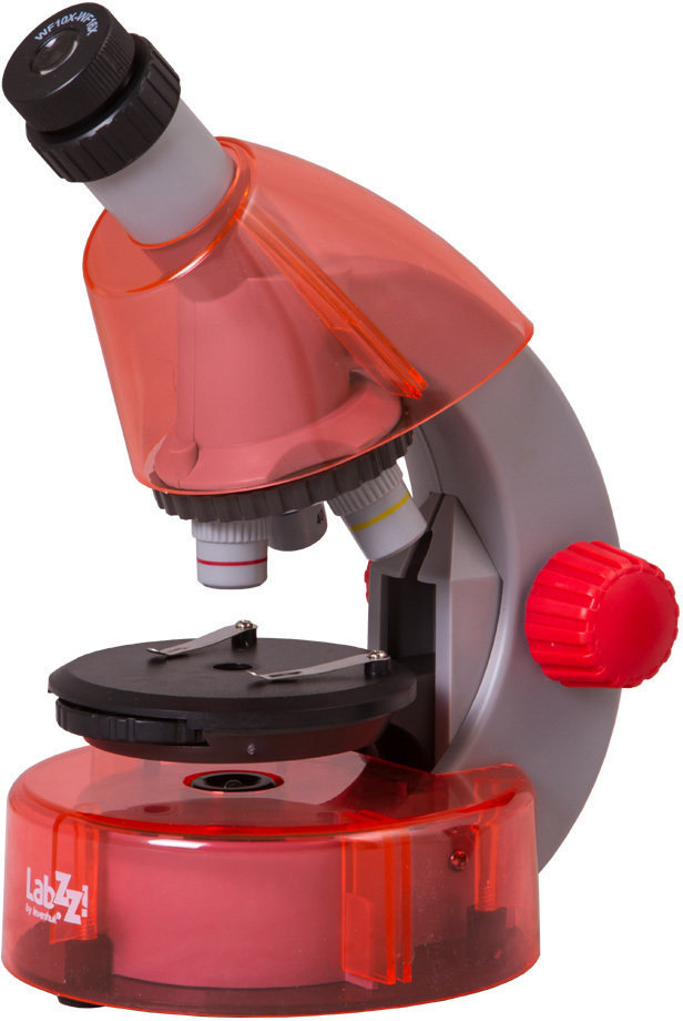 Microscoape Levenhuk LabZZ M101 Portocaliu Microscop Microscoape