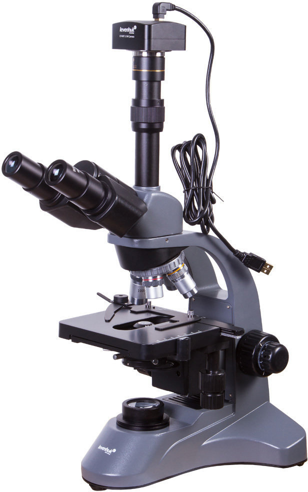 Microscópio Levenhuk D740T 5.1M Digital Trinocular Microscope Microscópio