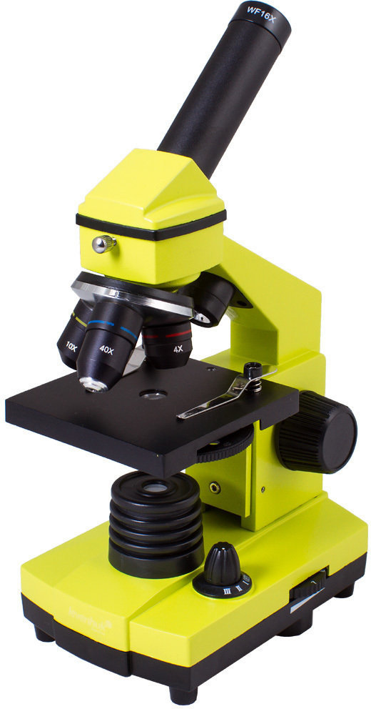Mикроскоп Levenhuk Rainbow 2L Lime Microscope