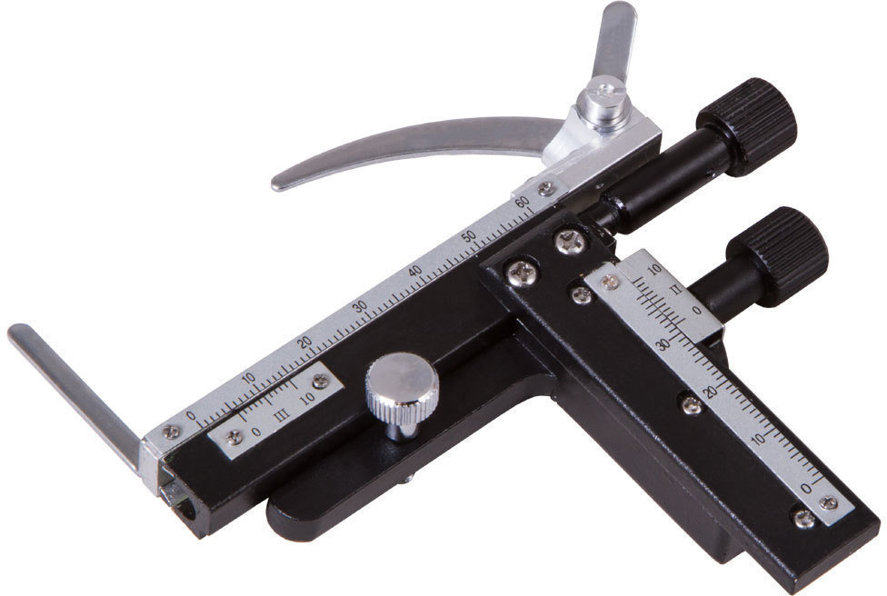 Acessórios para microscópio Levenhuk MS3 Medidor mecânico Acessórios para microscópio