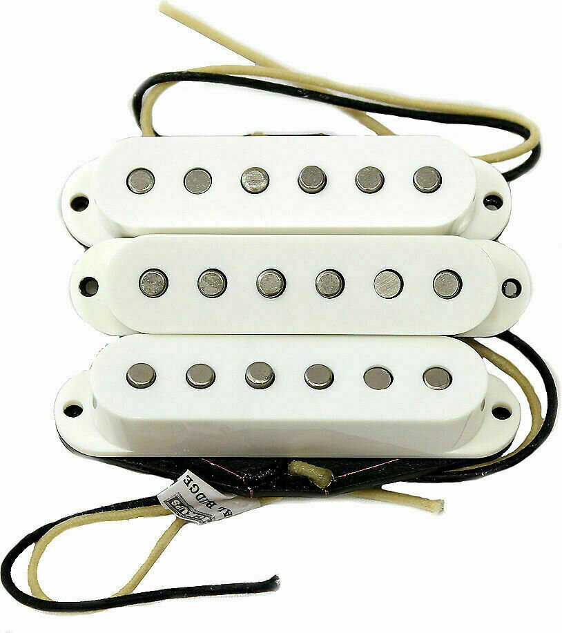 Micro guitare Lindy Fralin Blues Special ST Set Blanc