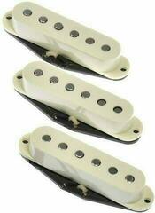 Gitarski pick up Lindy Fralin Vintage Hot ST Set + Baseplate Parchment Gitarski pick up