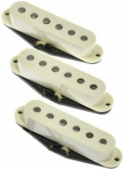 Micro guitare Lindy Fralin Vintage Hot ST Set + Baseplate Parchment - 1
