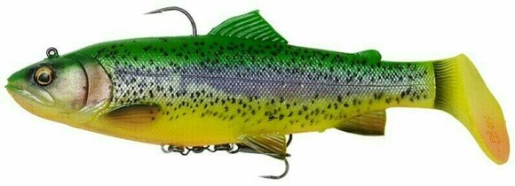 Rubber Lure Savage Gear 4D Trout Rattle Shad Firetrout 12,5 cm 35 g - 1