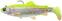 Silikonska vaba Savage Gear 4D Trout Rattle Shad Lemon Trout 12,5 cm 35 g